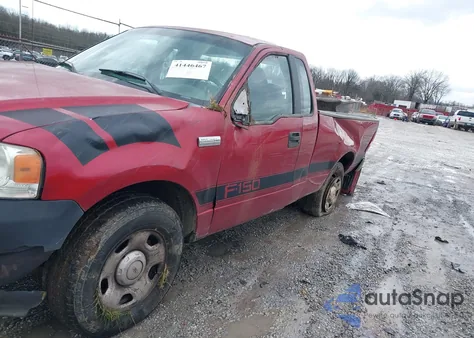 2007 Ford F-150 Stx/Xl/Xlt из США, поврежденный, VIN 1FTRF12257KD42925